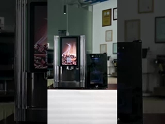 2019 mejor vendido automático completo profesional máquina de frijoles a la taza con leche fresca fresca