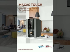 Máquina expendedora de café expreso comercial