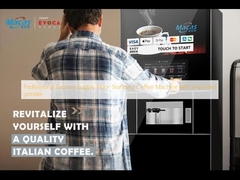 Máquina de café profesional de planta de suministro de fábrica con molinilla importada