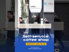 Autoservicio automático Máquinas expendedoras de café espresso de alta calidad