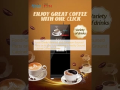 Materiales de grado alimenticio y piezas de origen europeo en la máquina de café Macas totalmente automática