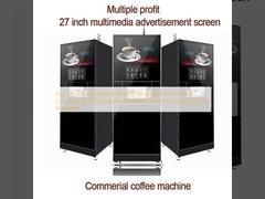 Cervecería de café de alta presión con Macas Máquina de café comercial totalmente automática de gabinete recién molido