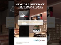 Máquina de café MACAS Estética y alta eficiencia para cafeterías ocupadas