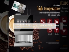 Sirva rápidamente una variedad de cafés especiales con la máquina expendedora de Macas Bean To Cup para establecimientos ocupados