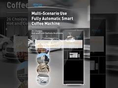 Escuela Smart Touch Screen Máquina expendedora de café soporte IOT