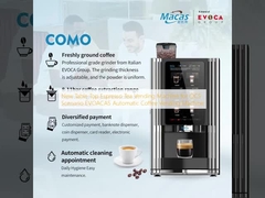 Nueva máquina expendedora de té expreso para OCS Scenario EVOACAS Máquina automática de café