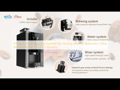 EVOACAS Nueva máquina expendedora de té expreso automática máquina expendedora de café para escenario OCS