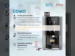 Consigue tu taza de café perfecta con nuestra máquina expendedora de café comercial