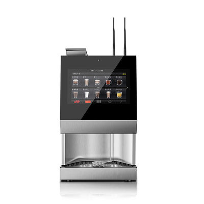 comprar Máquina automática de venta de café con pantalla táctil de grano a taza 5-35 grados OEM ODM fabricación en línea