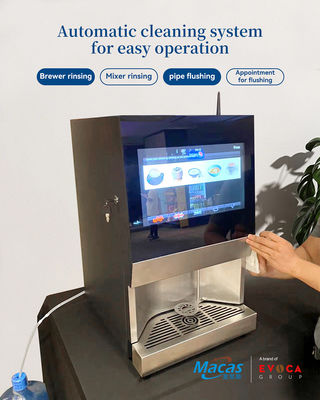 comprar EVOACAS Máquina de café espresso totalmente automática con soporte de agua del grifo fabricación en línea