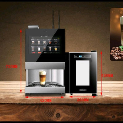 Máquina automática de café fresco de espresso de 2000W 4G Internet WiFi