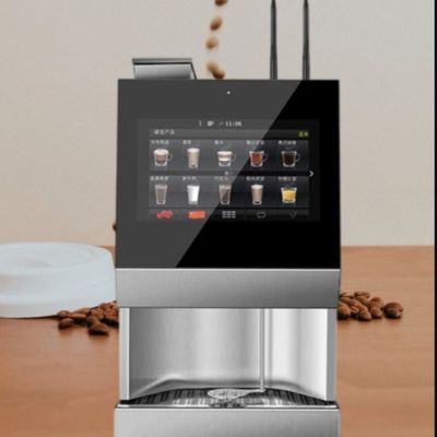 Menú DIY Máquina de venta de café de escritorio con conexión de agua del grifo