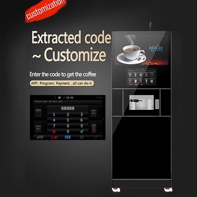 comprar OEM ODM Máquina automática de venta de café y capuchinos Pagos electrónicos fabricación en línea