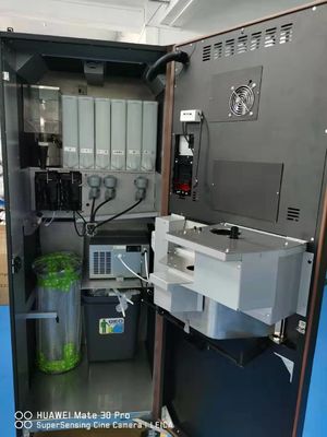 Máquina de café de pie para el piso de MACAS Máquina expendedora de café expreso 180Kg
