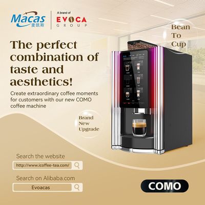 Máquina de venta de té y café industrial con bomba magnética 2000W