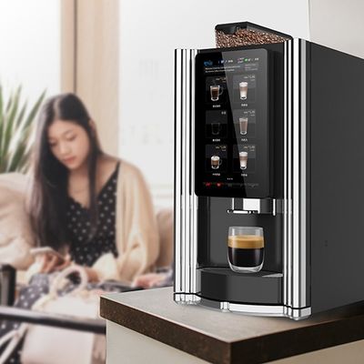 EVOACAS Máquina automática de venta de café con pantalla táctil para uso comercial