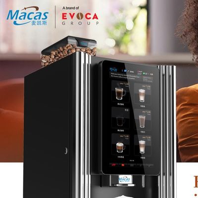 comprar Máquina de venta de café comercial de 220V/50-60Hz con pantalla táctil fabricación en línea