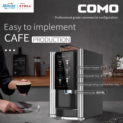 comprar Máquina expendedora de café expreso con 10 sabores fabricación en línea