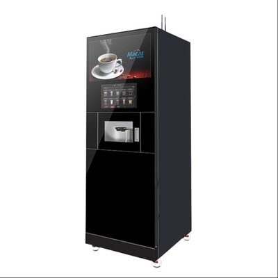 comprar Máquina automática de venta de café de frijoles a taza 2200W con pantalla de publicidad de 27 pulgadas fabricación en línea