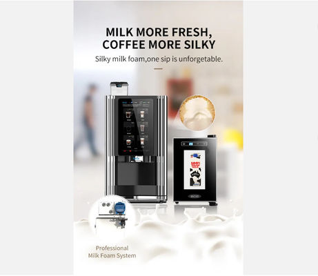 comprar Café fresco cada vez con la máquina expendedora de café de frijoles a taza fabricación en línea