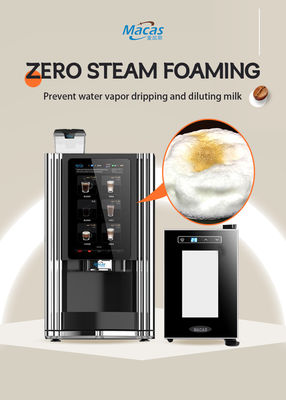comprar Máquina automática de venta de café de grano a taza fácil de limpiar y mantener fabricación en línea
