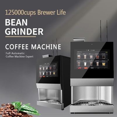 comprar Máquina expendedora de café automática de 220 V con pantalla táctil de 15,6 fabricación en línea