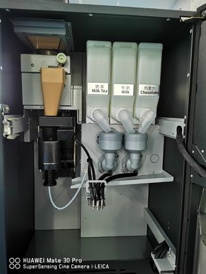 Control remoto con pantalla táctil automático de la máquina expendedora de café