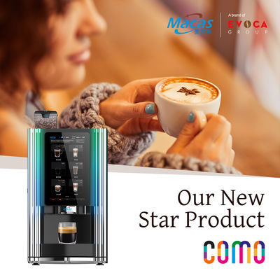 2000W de café de escritorio recién elaborado soporte de máquina expendedora IOT