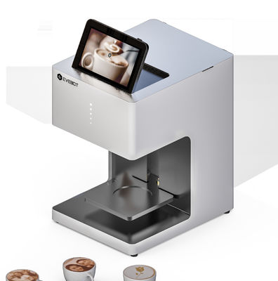 Máquina de impresión de café profesional para baristas de cafetería en la cafetería