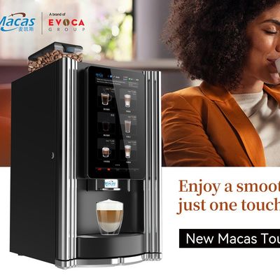 Máquina de venta de café de escritorio inteligente 220V 50Hz