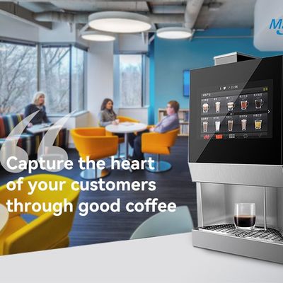Un buen precio. Máquina distribuidora de café comercial programable Máquina de café expreso en línea