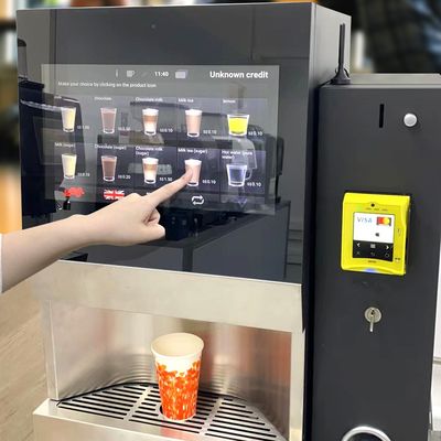Un buen precio. 300 tazas de café recién hecho máquina expendedora para el negocio en línea