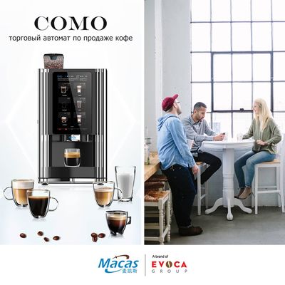 Un buen precio. 15.6''Máquina de venta de café con pantalla táctil con MDB para café café café café con café en línea