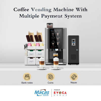 Un buen precio. Máquina de venta de café personalizada para las necesidades de OCS en línea
