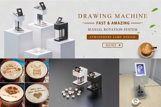 Un buen precio. Máquina de impresión de arte de café de color único para pasteles 15W en línea