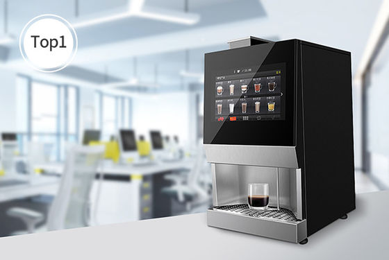 Máquina expendedora de capuchinos con dispensador automático 57 kg