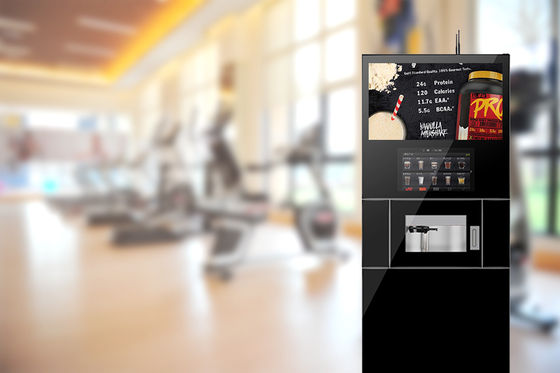 Máquina de expreso comercial de pie con Oracle Touch y filtración de agua incorporada