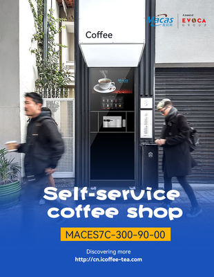 Máquinas expendedoras de café con internet 4G