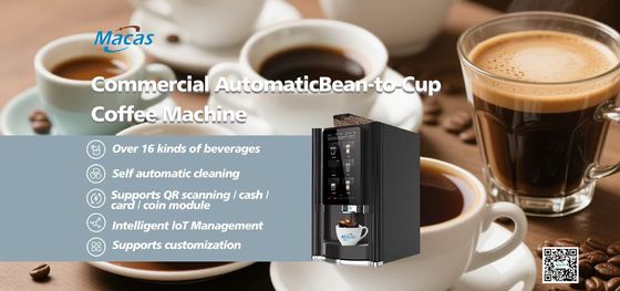 Experimenta la taza perfecta de café con nuestra máquina expendedora de café de granos a taza de alto rendimiento