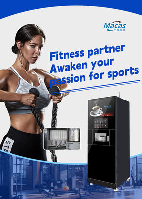 Un buen precio. Gym Fitness Club Protein Shake Cold Drink Vending Machine with IOT en línea