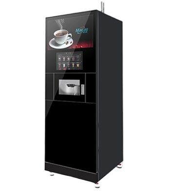Un buen precio. MACAS MACES7C-300-90-00 Máquina expendedora de café automática Espresso con QR caliente / frío y pago en efectivo 220VAC 2200W 1 año de garantía en línea